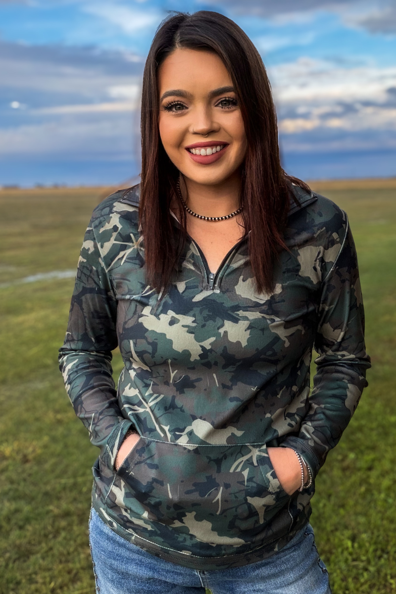 Canyon Camo Pullover
