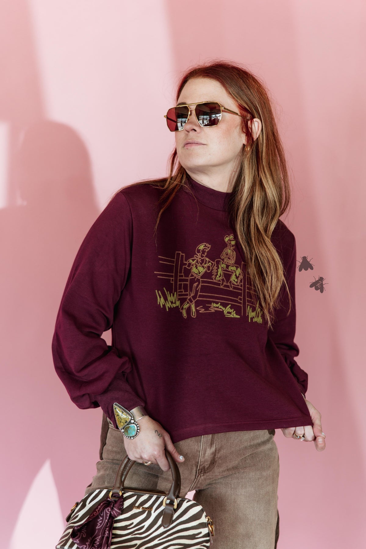 DAYWORKIN' *WINE PULLOVER