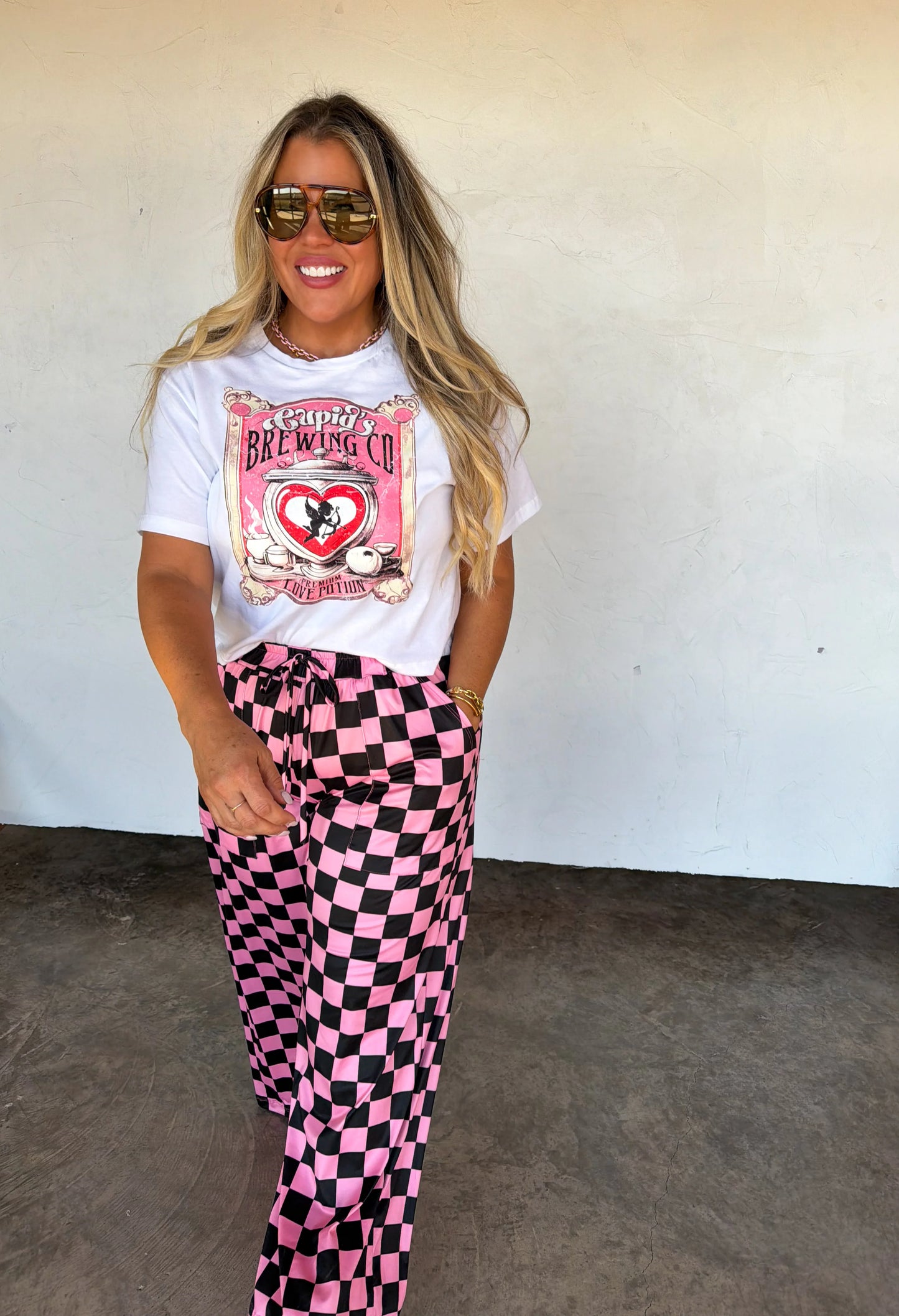 PREORDER- VALENTINES HADDIE WIDE LEG PANTS