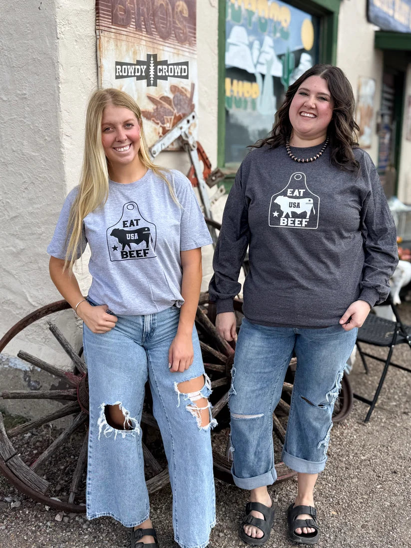 Eat USA Beef Tee or Longsleeve