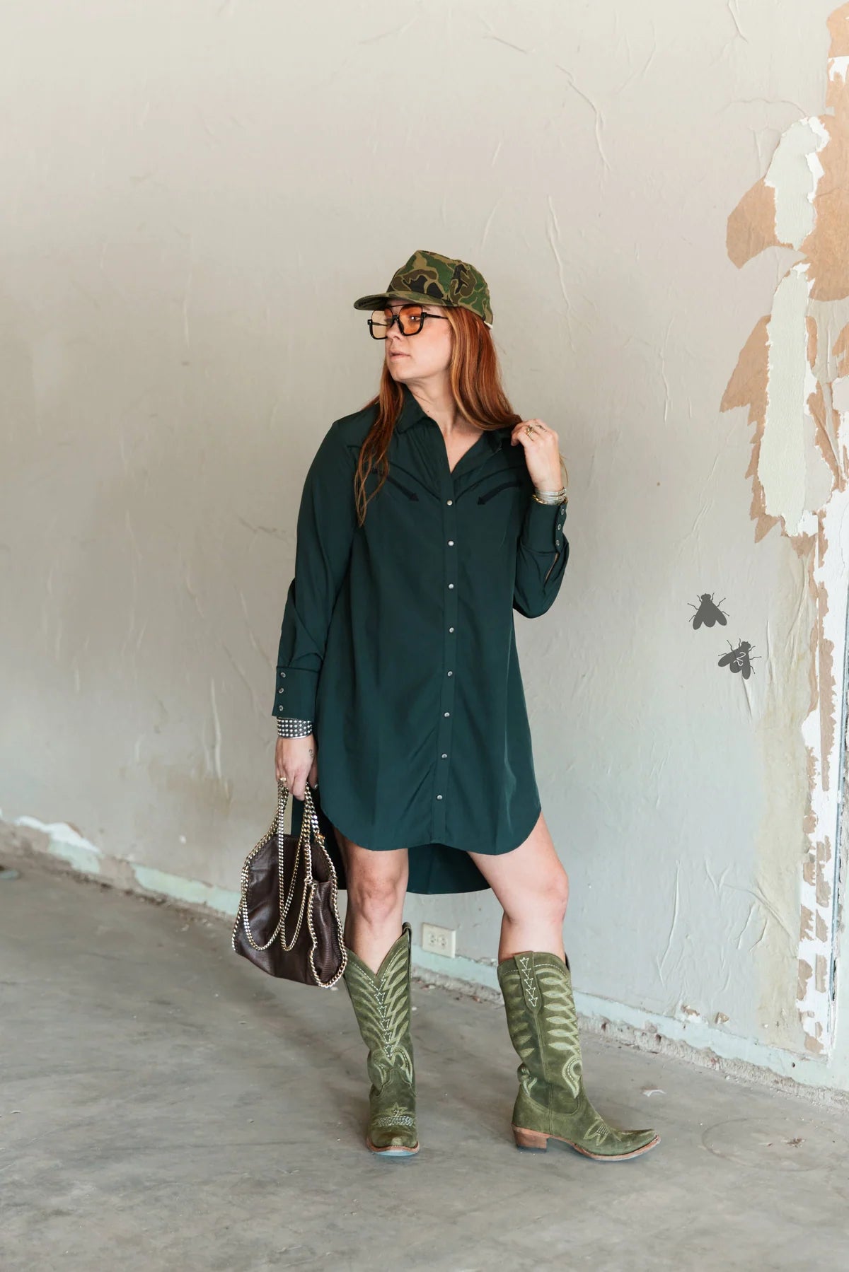 COWPOKE CLASSIC *FOREST DRESS/DUSTER
