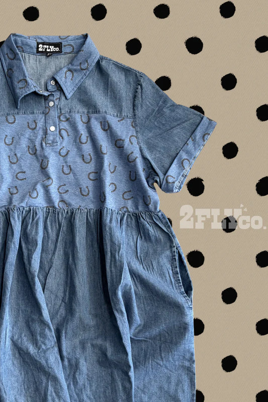 HOT TWO TROT DRESS