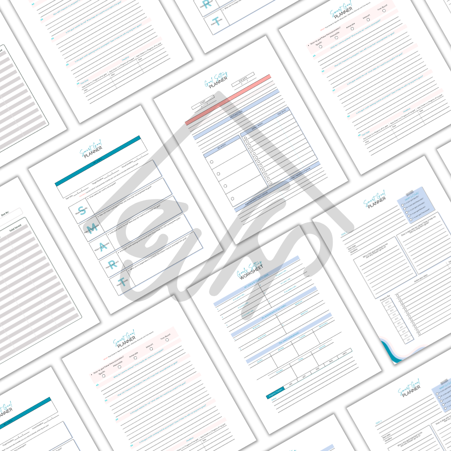 Goal Planning Sheets - Digital Download