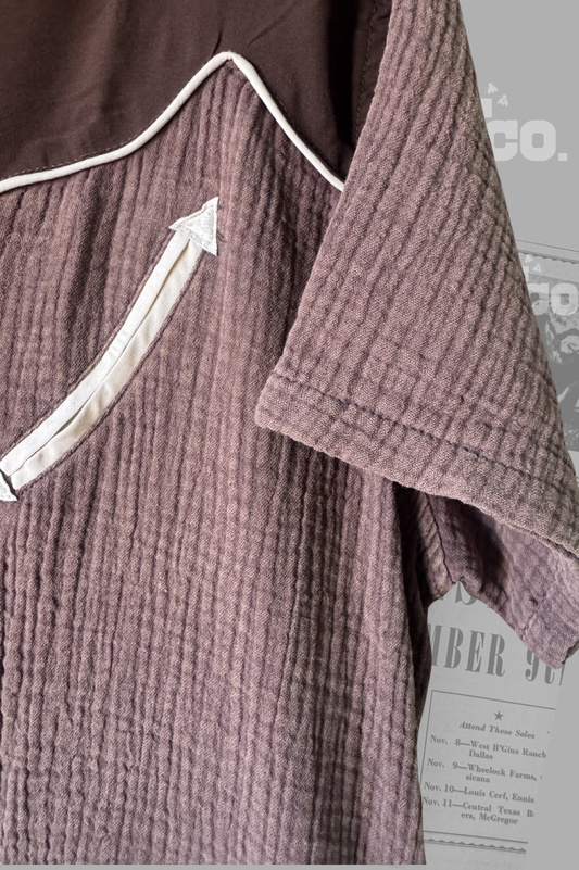 RANK RETRO *MOCHA DRESS