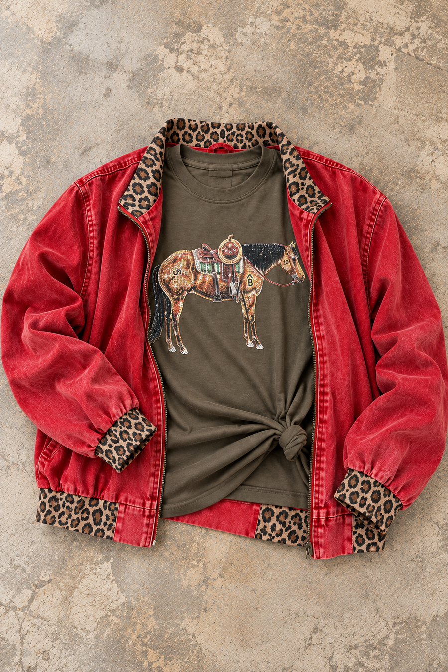 Red Dirt Road Bomber Jacket
