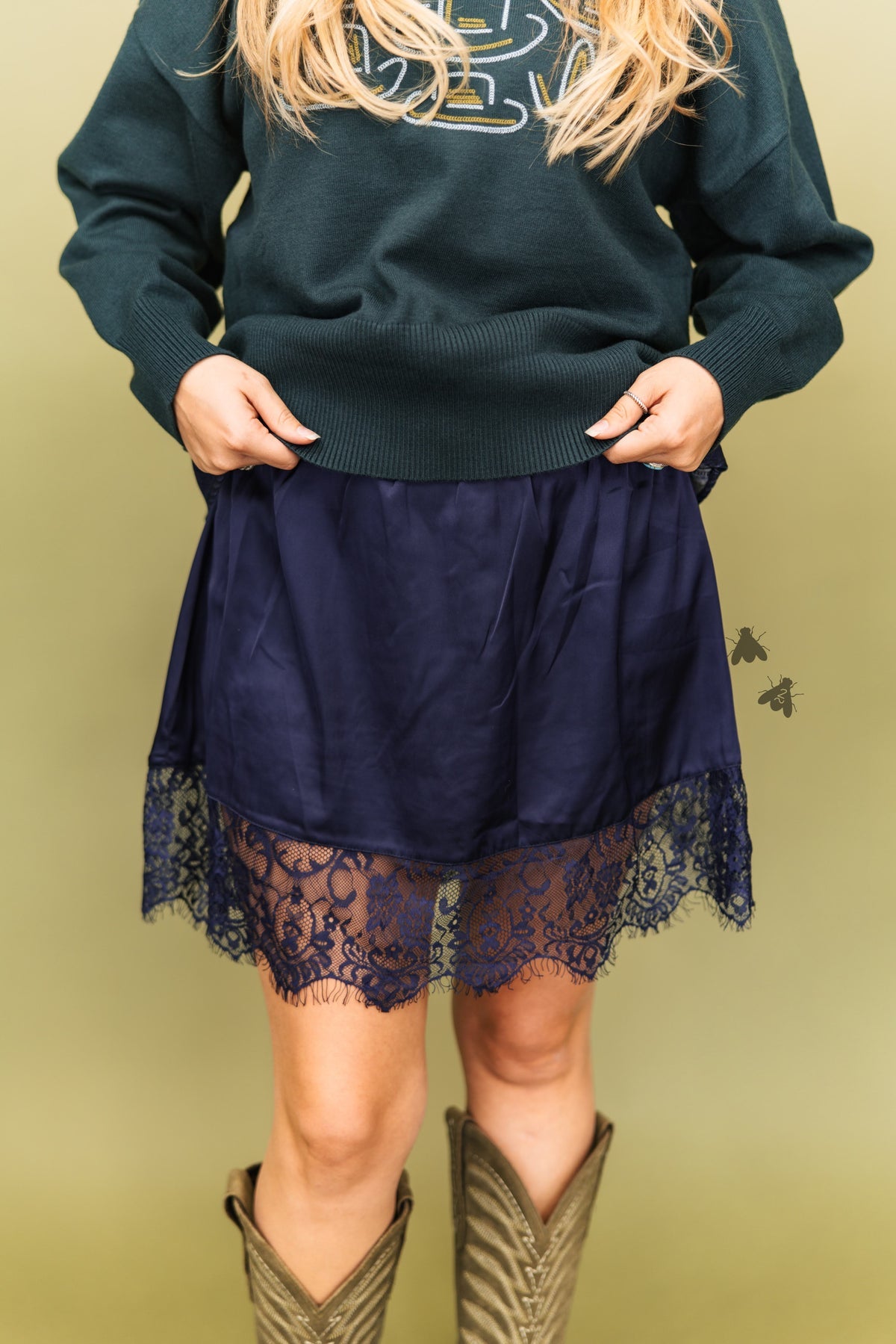 MY LACE EX-TENDy *NAVY 2.0 SKORT