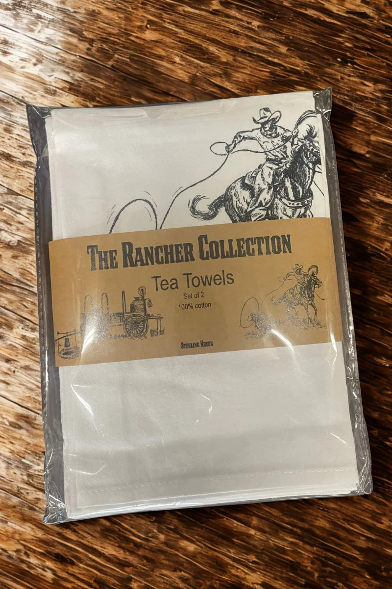 THE RANCHER COLLECTION TEA TOWELS