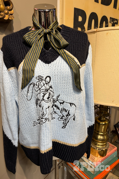 KNIT GOT WESTERN SWEATER