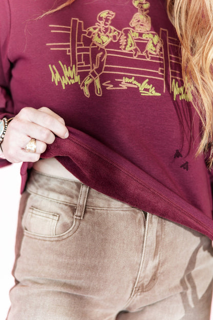 DAYWORKIN' *WINE PULLOVER