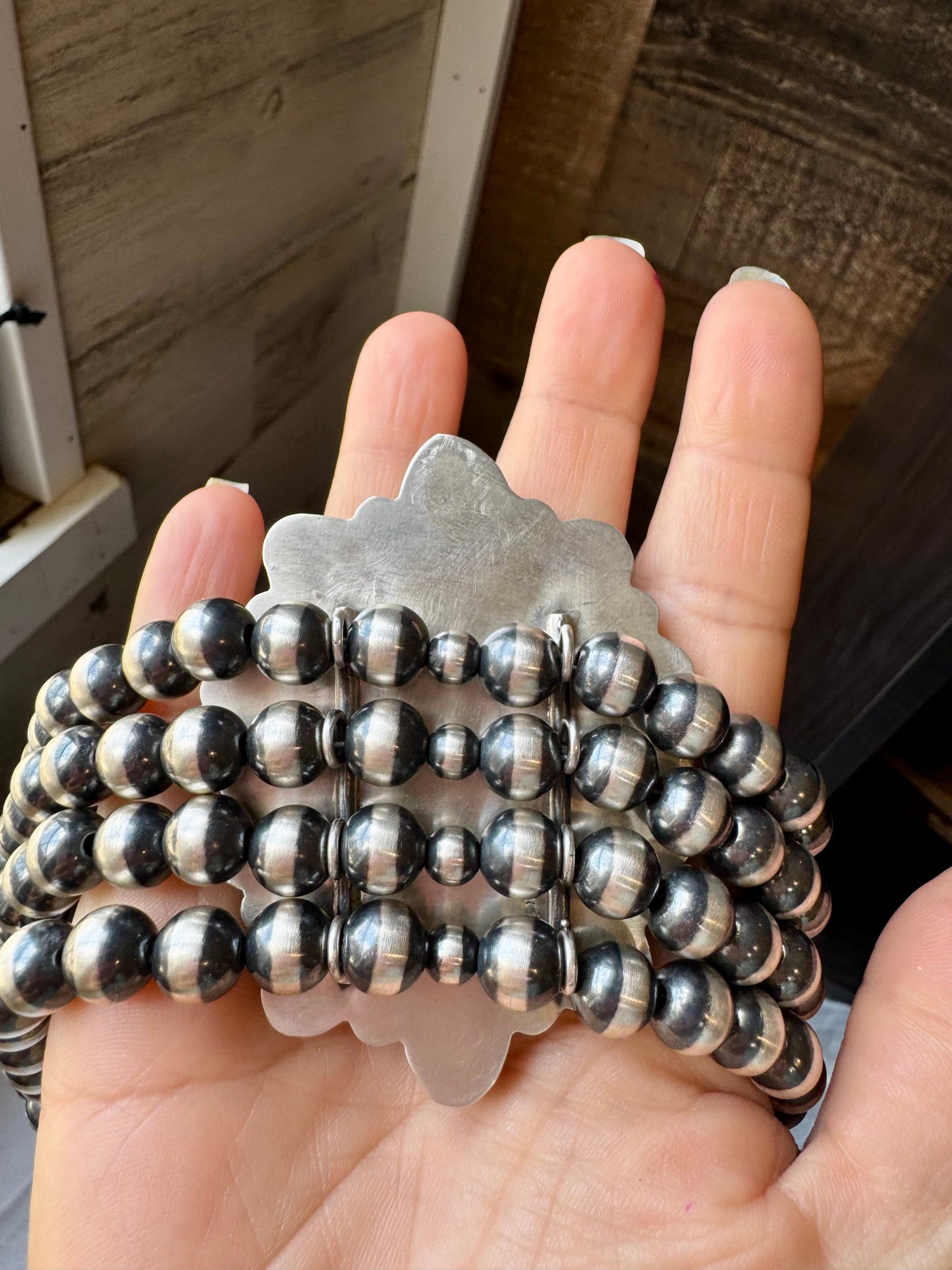 Princess Sonoran Turquoise Necklace – Emerson Thompson, Native Made, Sterling Silver