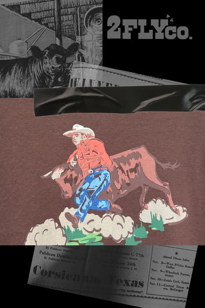 THE BULLDOGGER HOODIE *CHOCOLATE