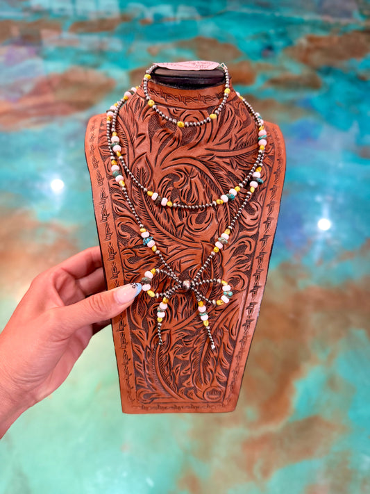 Jaci Set Palomino Turquoise, Variscite & Pink Conch - Pick Your Favorite