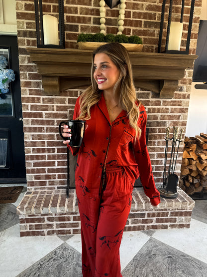 PREORDER- WESTERN NIGHTS LUXE PJ SET