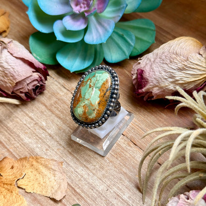 MJ Turquoise Ring – Sterling Silver