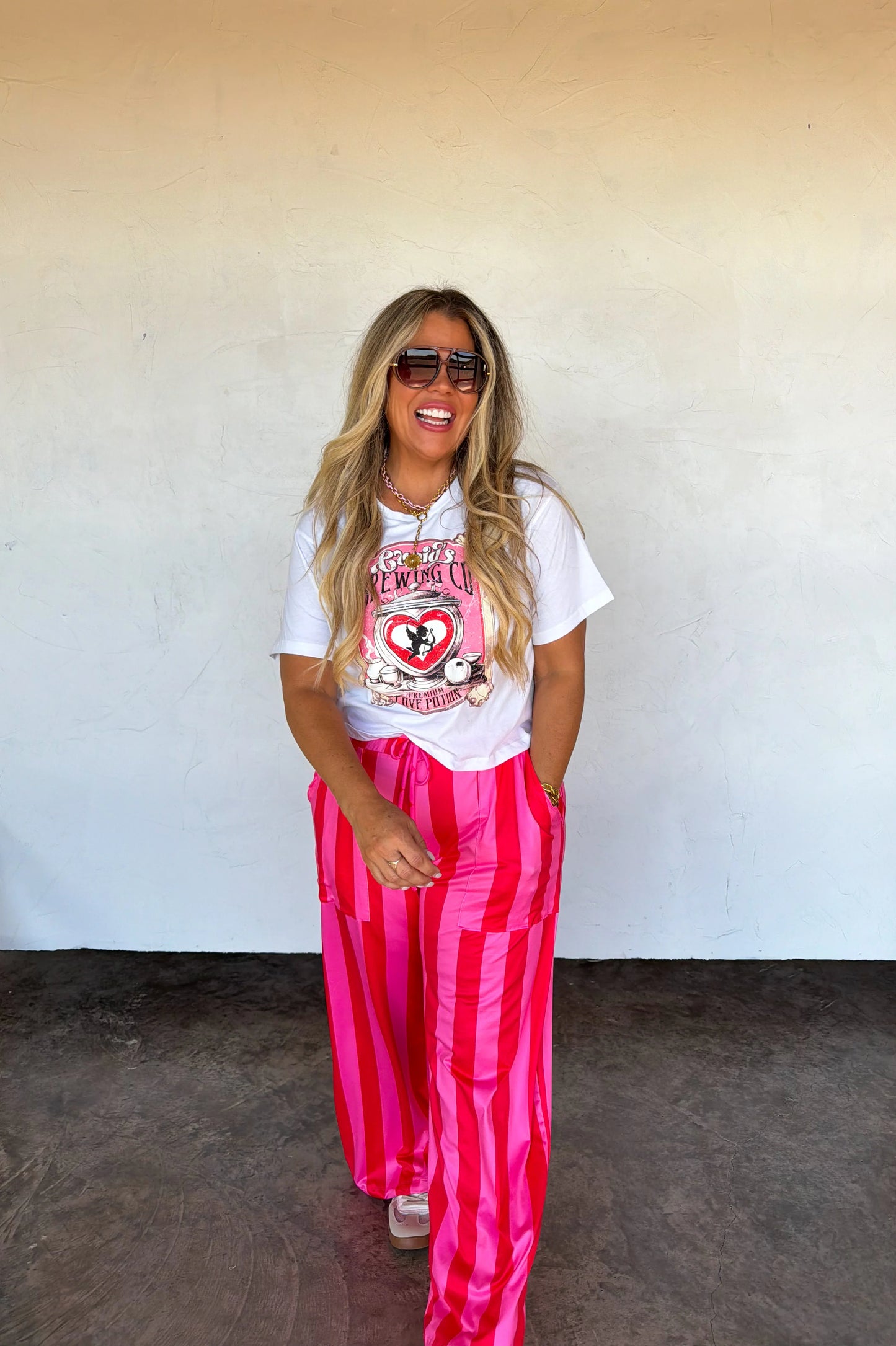 PREORDER- VALENTINES HADDIE WIDE LEG PANTS