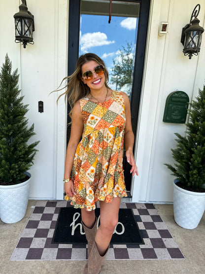 PREORDER- HARVEST & GINGHAM DRESS