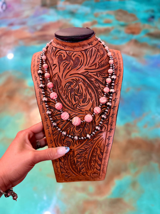 Jaci Set A Rhodochrosite & Sterling Silver Duo - Pick Your Favorite
