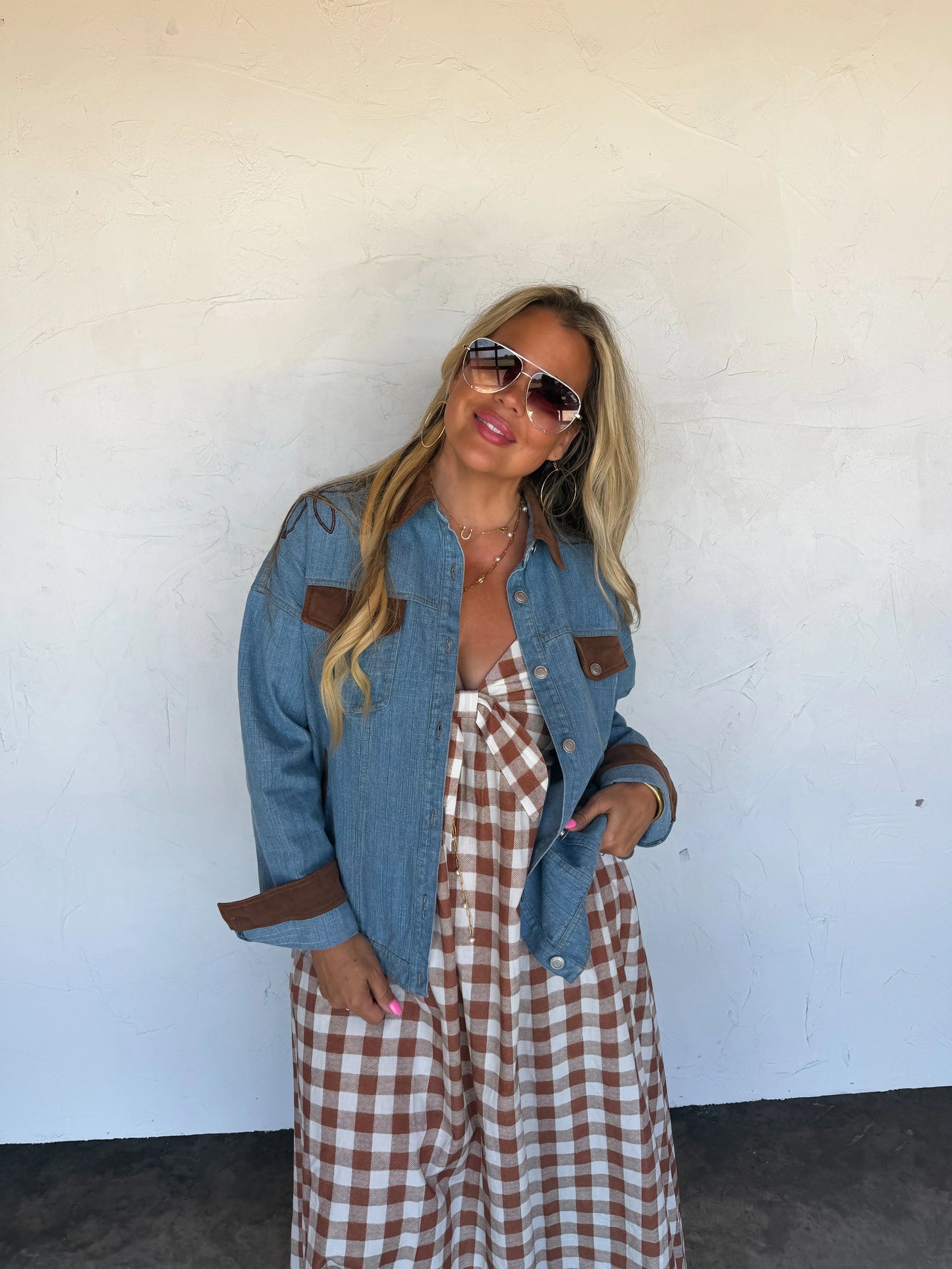 PREORDER- COWBOY ROMANCE DENIM JACKET