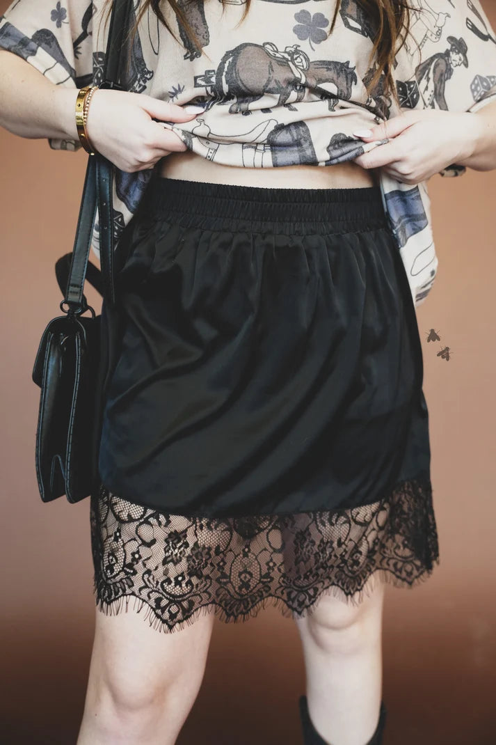 MY LACE EX-TENDy SKORT  *MIDNIGHT