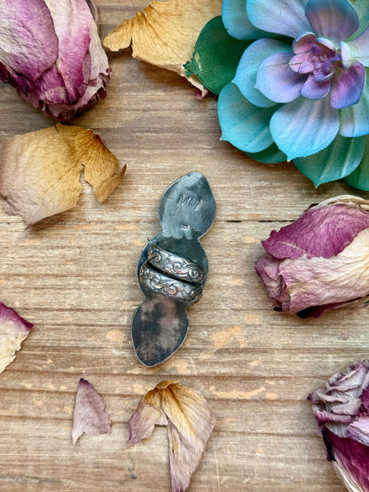 Sterling Silver Wild Horse 3-Stone Adjustable Ring – In-House Silversmith – Made by The Bijoux FAB – USA Made