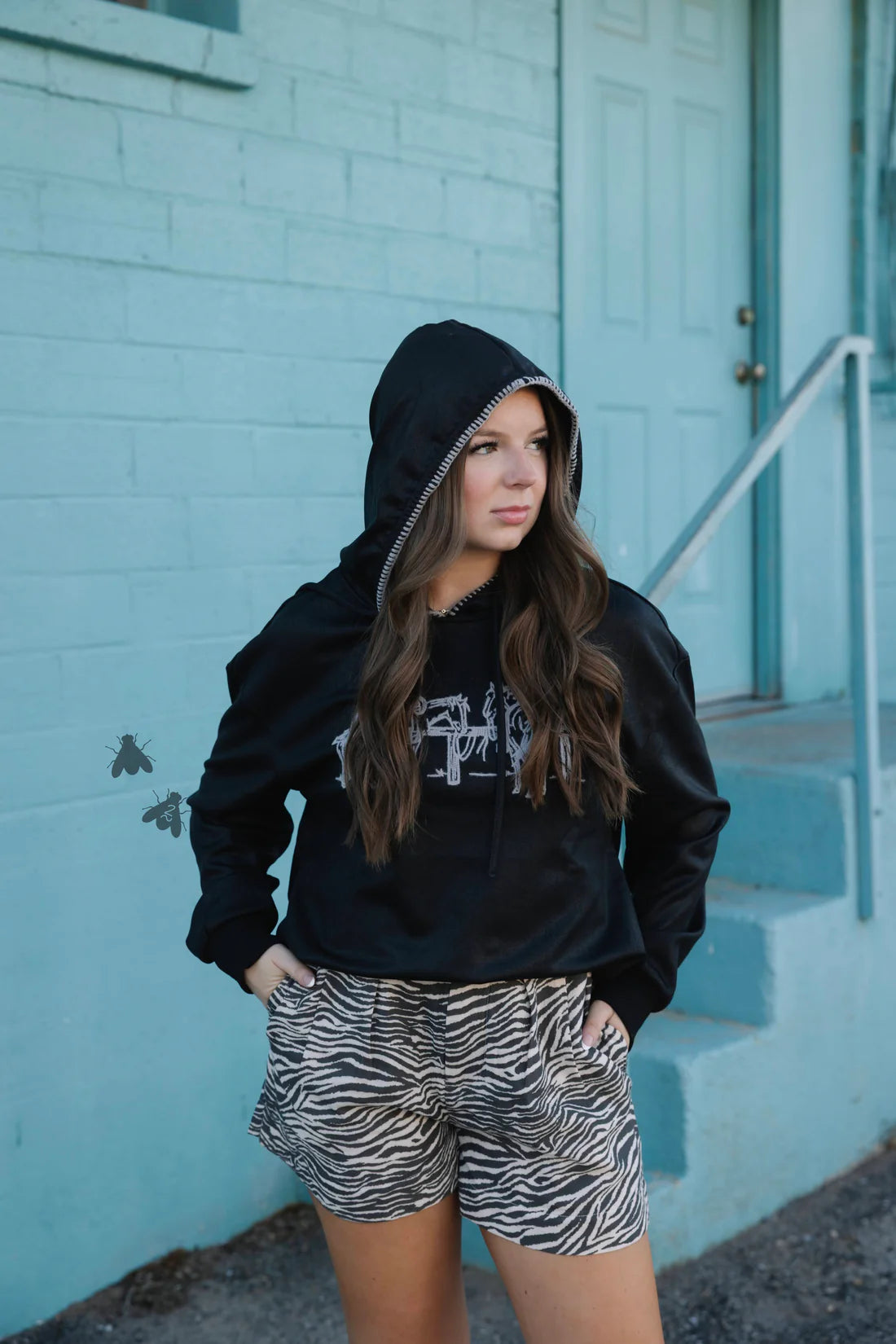 LEATHER OR NOT HOODIE