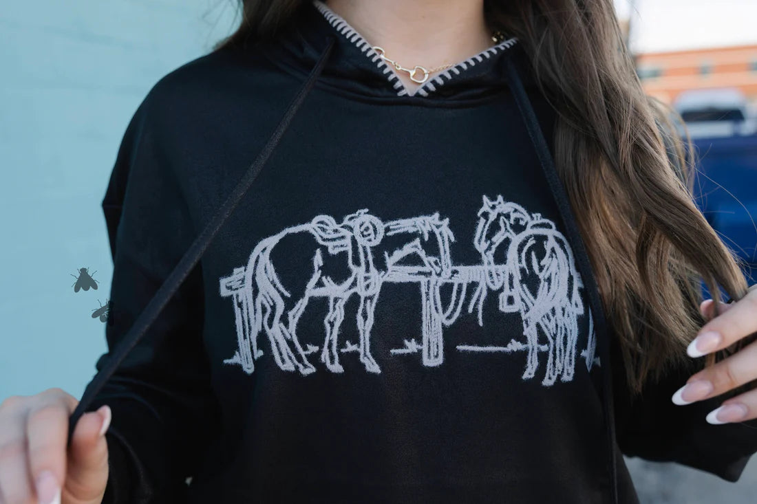 LEATHER OR NOT HOODIE