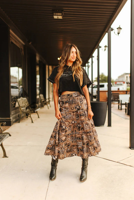 RANCH RAGS SKIRT