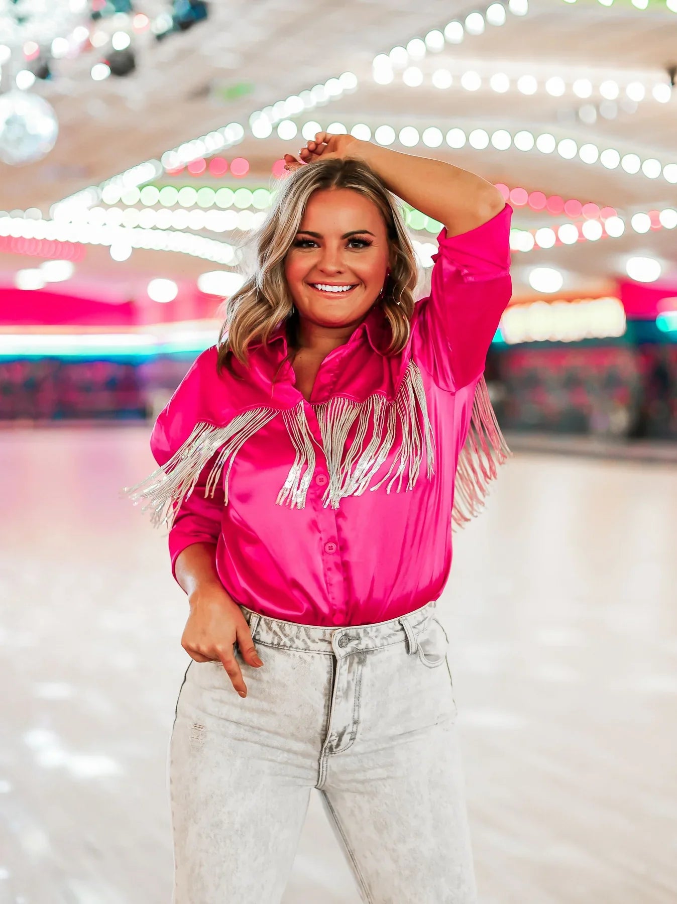 Hello Barbie Satin Top