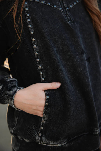 SILVER CREEK ZIP PULLOVER *MIDNIGHT