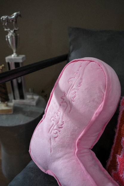 SNOOZY BOOT PILLOW  *PINKY PROMISE