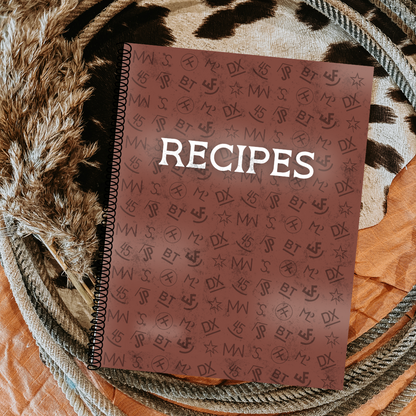 Recipe Book - Rustic Branded