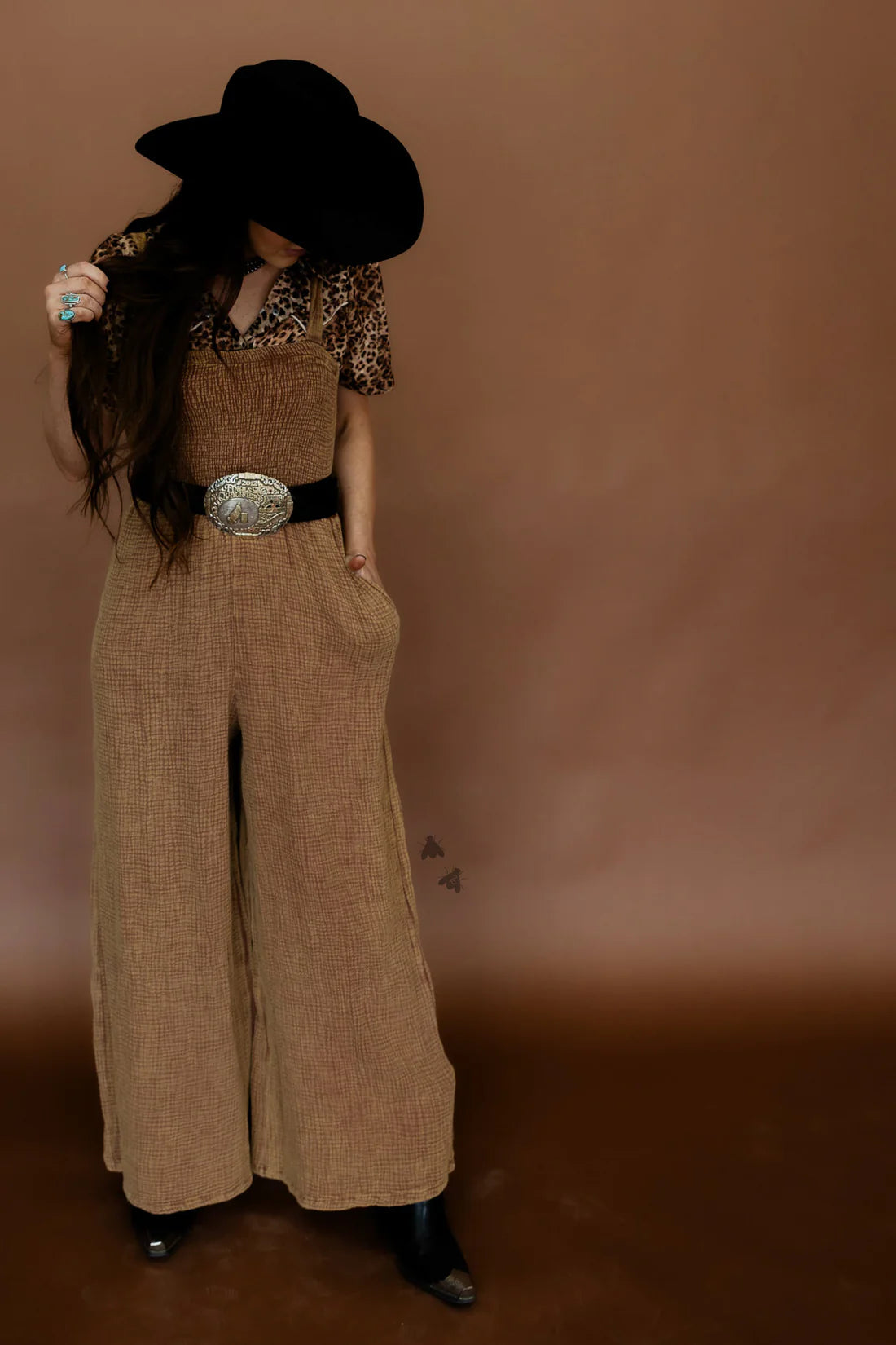 THE SUNDAY RANCHERS *SADDLE ROMPER