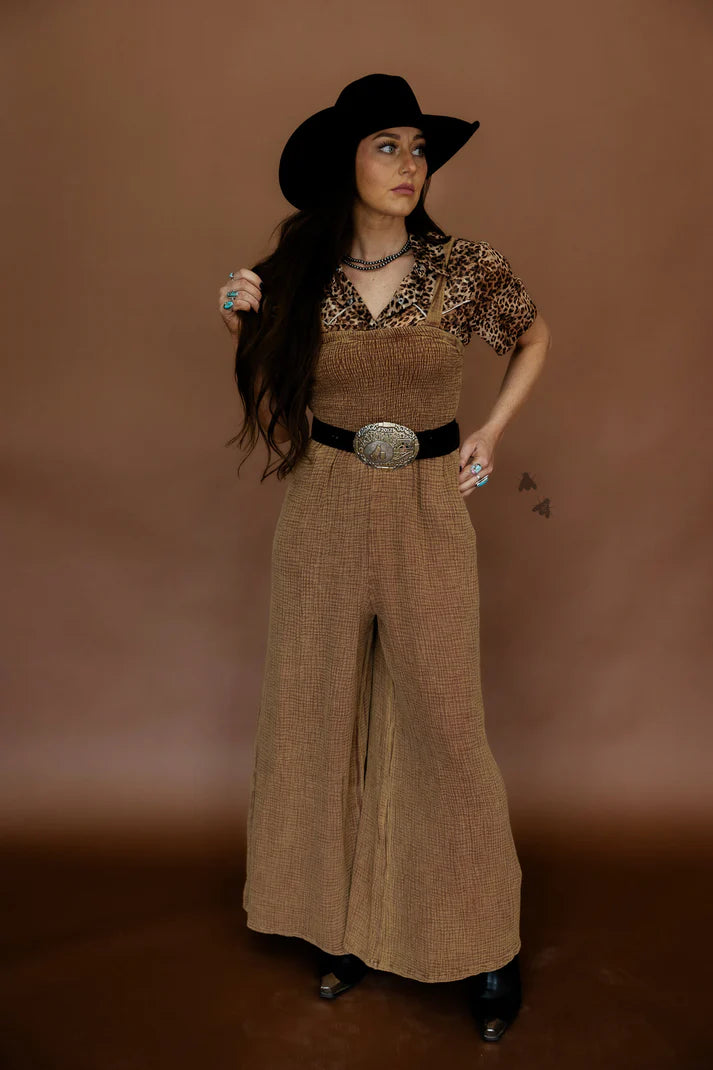 THE SUNDAY RANCHERS *SADDLE ROMPER