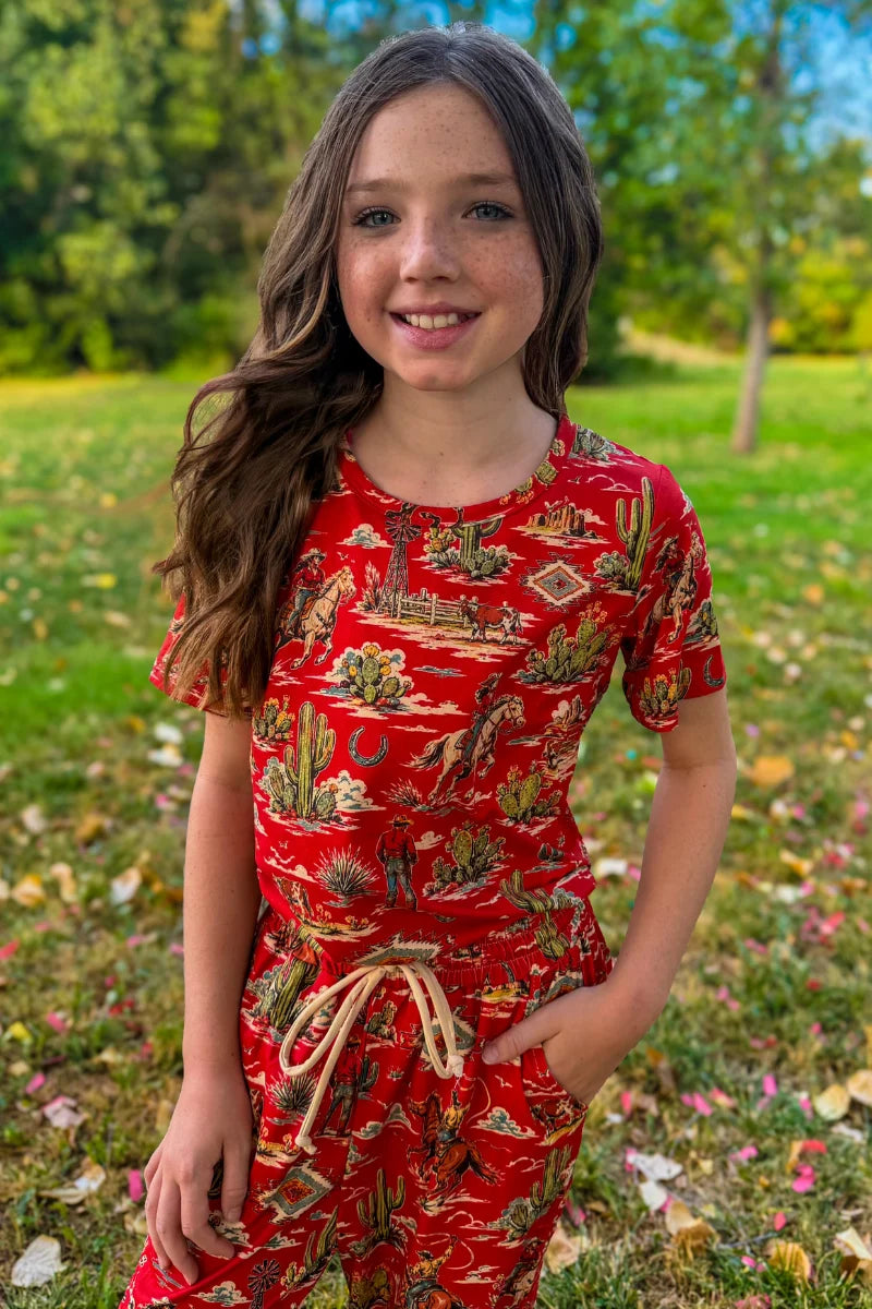 MINI RED ROCK RODEO TOP