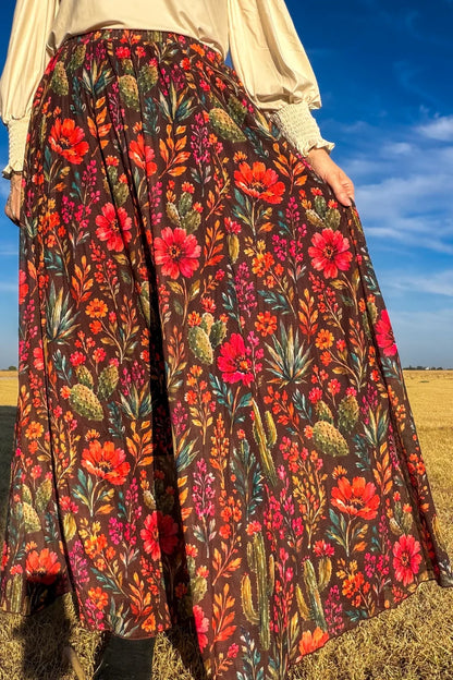 RODEO GARDEN MAXI SKIRT