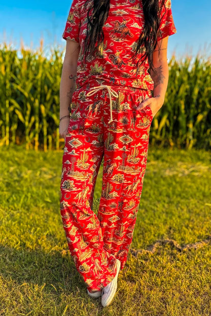 RED ROCK RODEO PANTS