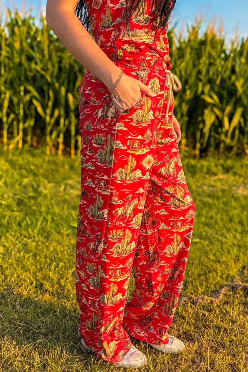 RED ROCK RODEO PANTS