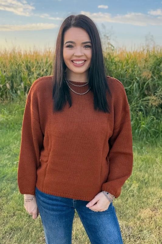 RUSTIC BELLE SWEATER