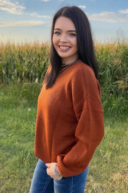 RUSTIC BELLE SWEATER