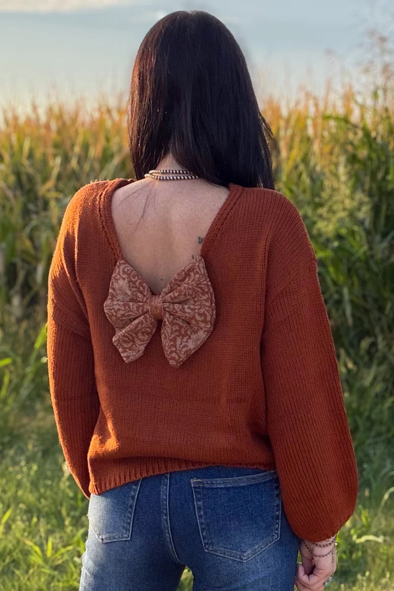 RUSTIC BELLE SWEATER