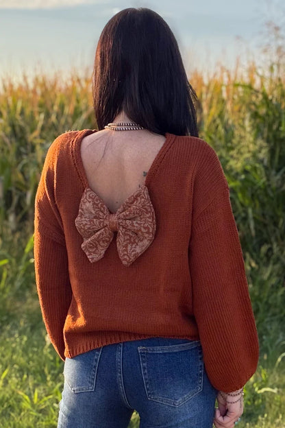 RUSTIC BELLE SWEATER