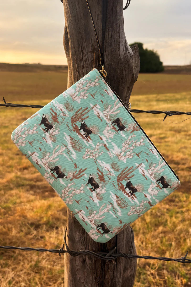 BLU DESERT COSMETIC BAG
