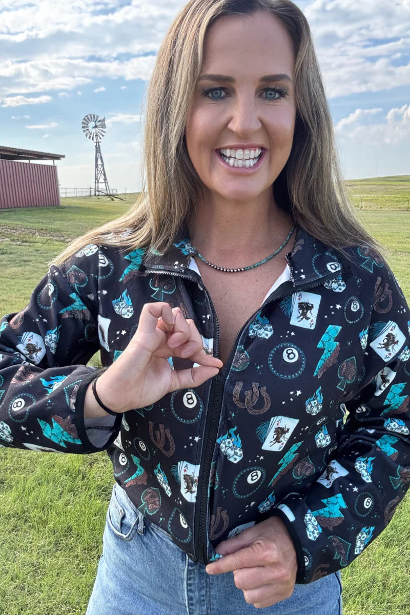 COWGIRL CHARM CROPPED JACKET