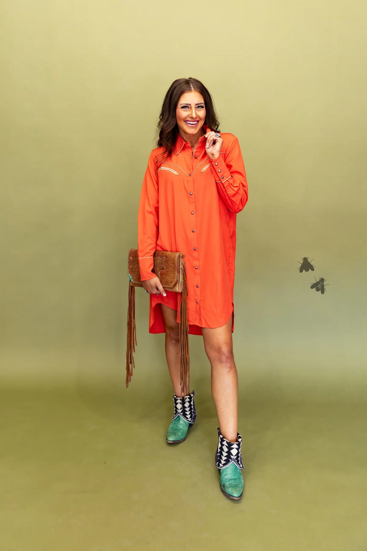COWPOKE CLASSIC *POPPY DRESS