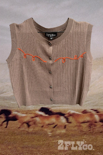COWTOWN BABY *SUNSET VEST