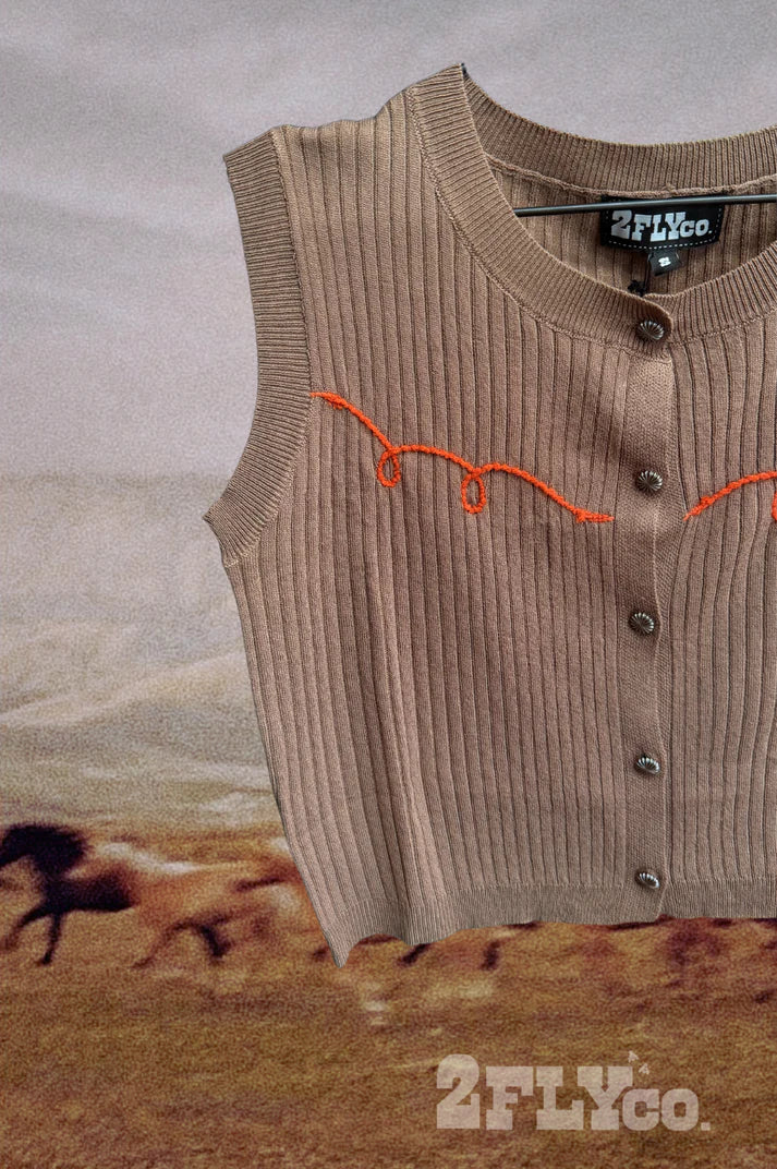 COWTOWN BABY *SUNSET VEST