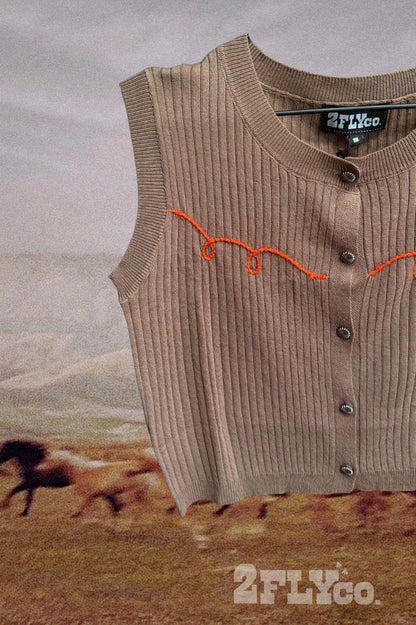 COWTOWN BABY *SUNSET VEST