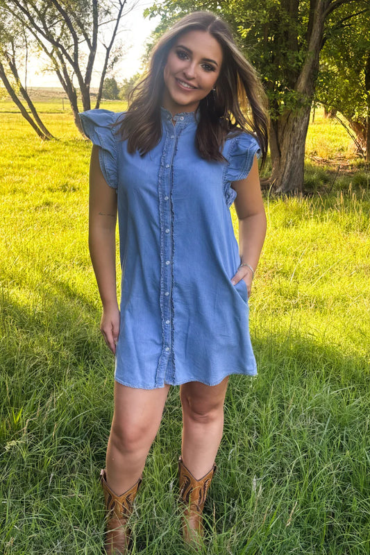 DENIM DAYS DRESS