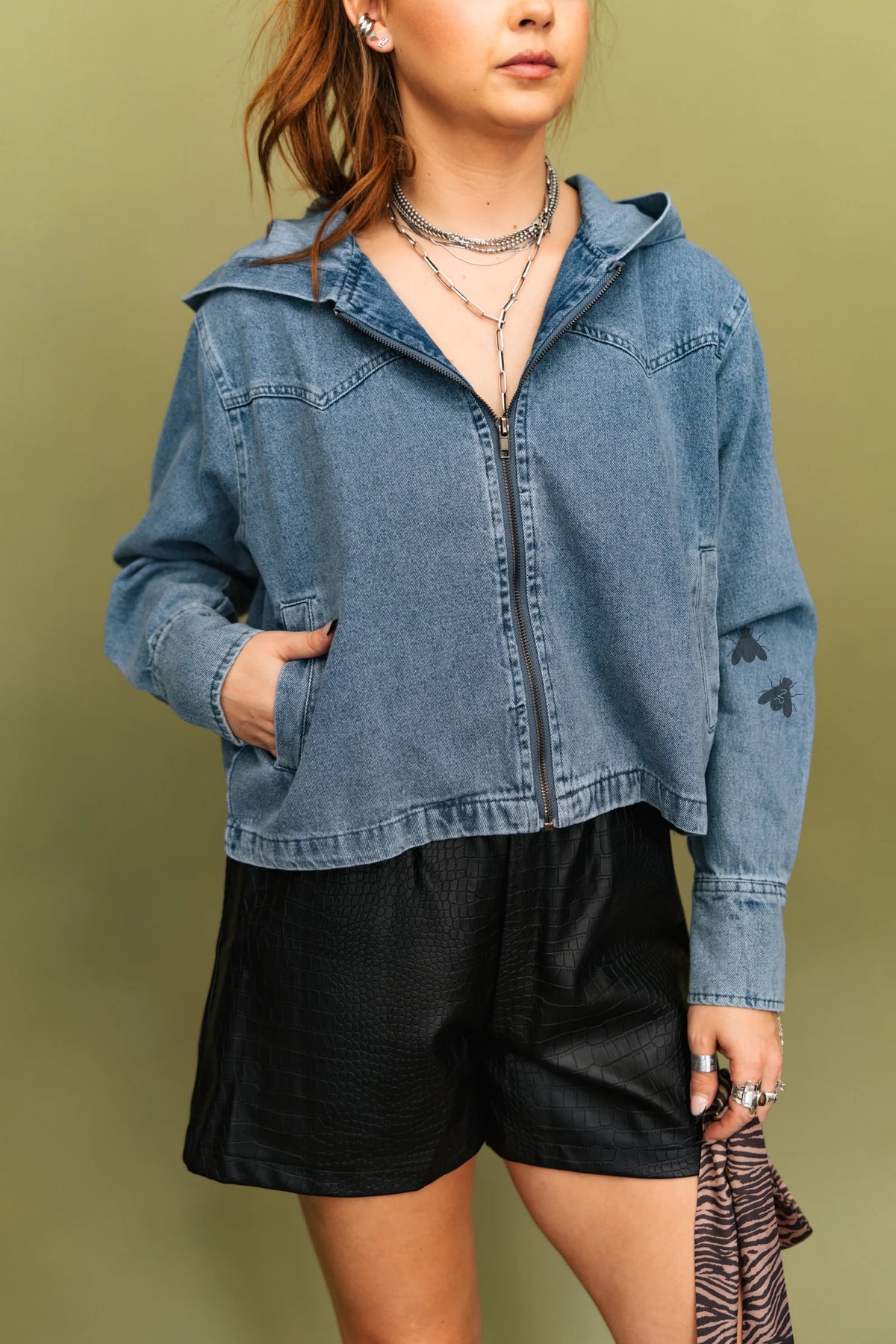 DRY CREEK DENIM *MID WASH JACKET