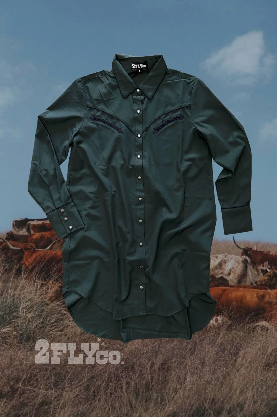 COWPOKE CLASSIC *FOREST DRESS/DUSTER